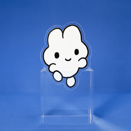 やさうさちゃんのクリアステッカー