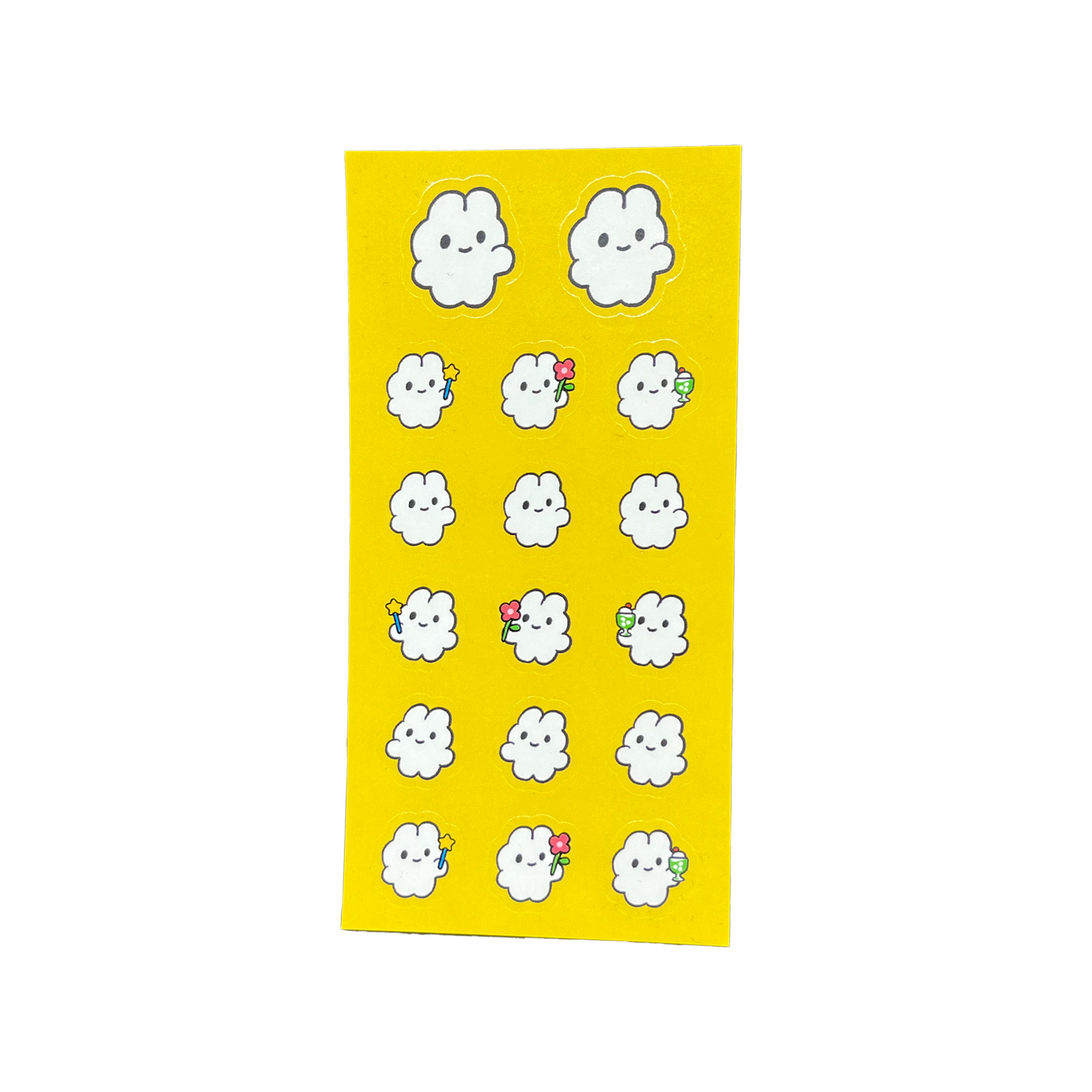 きいろのステッカーシート