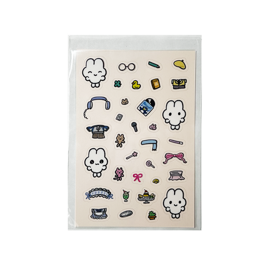 きせかえクリアステッカーシート