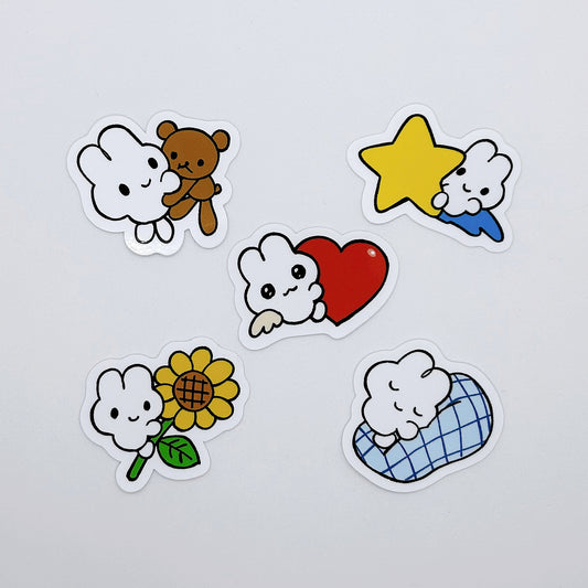 やさうさちゃんのシールセットHUG