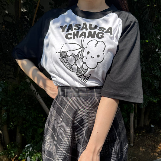 ラグランクリームソーダTシャツ