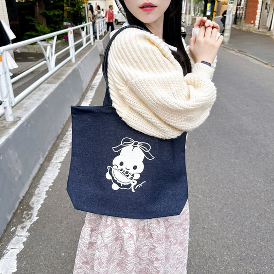 おとぎの国のデニムトート