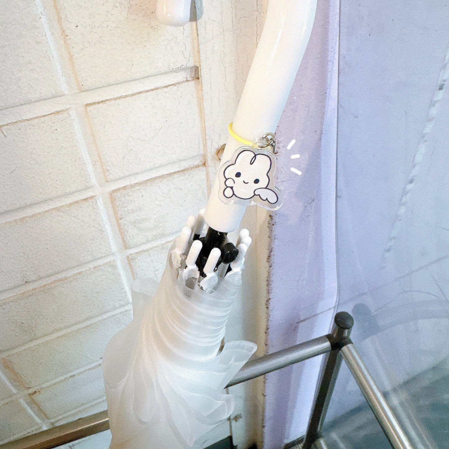 天使のめじるしアクリルキーホルダー