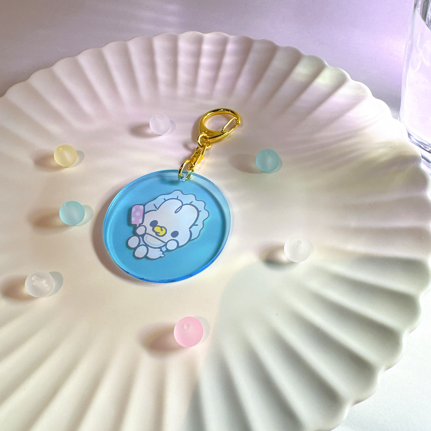 ベイビーバブルアクリルキーホルダー