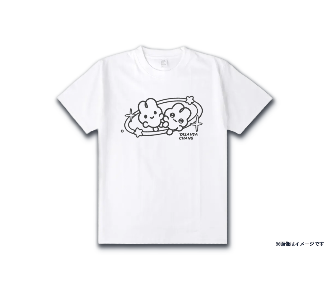 スペースリングTシャツ