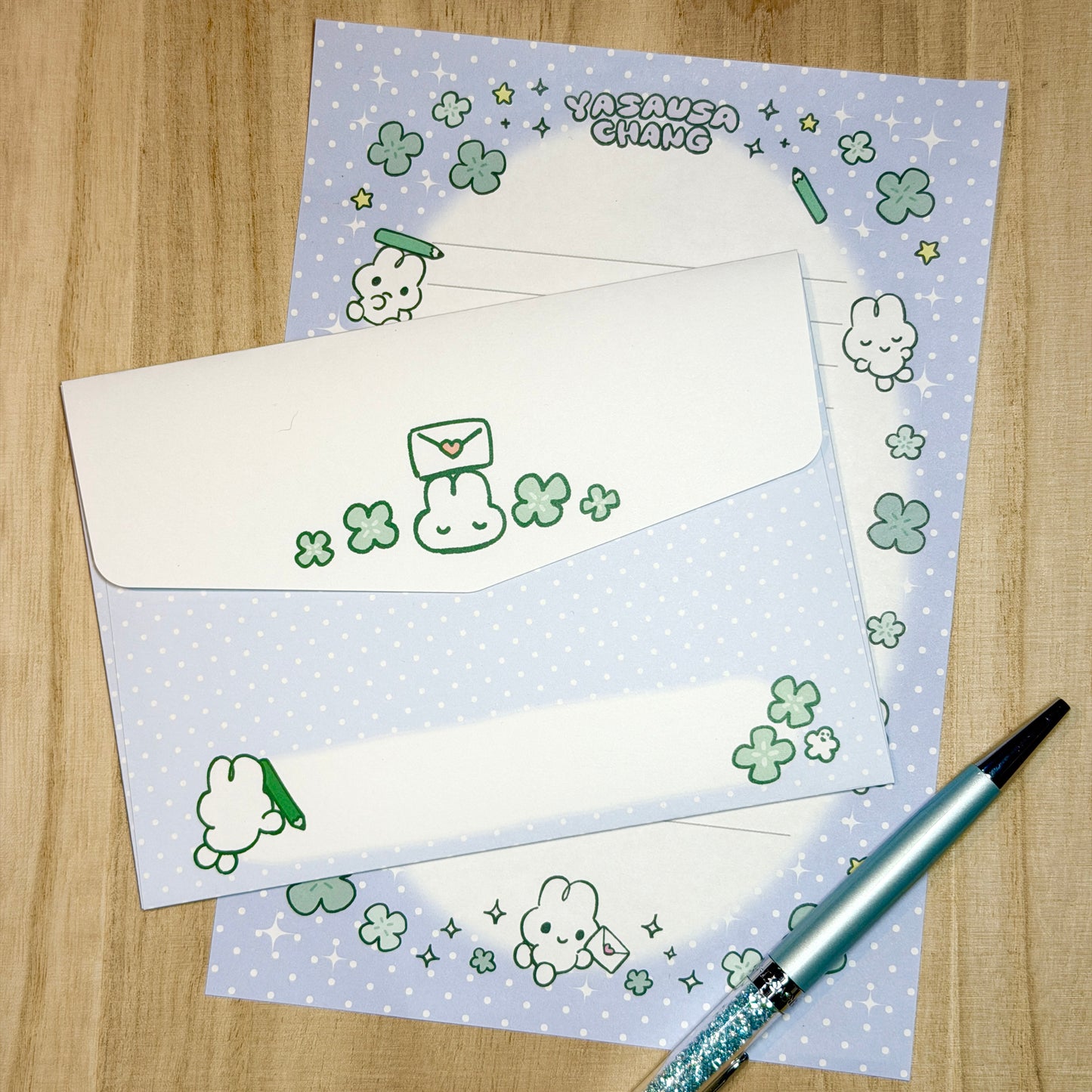 レターセット (clover)