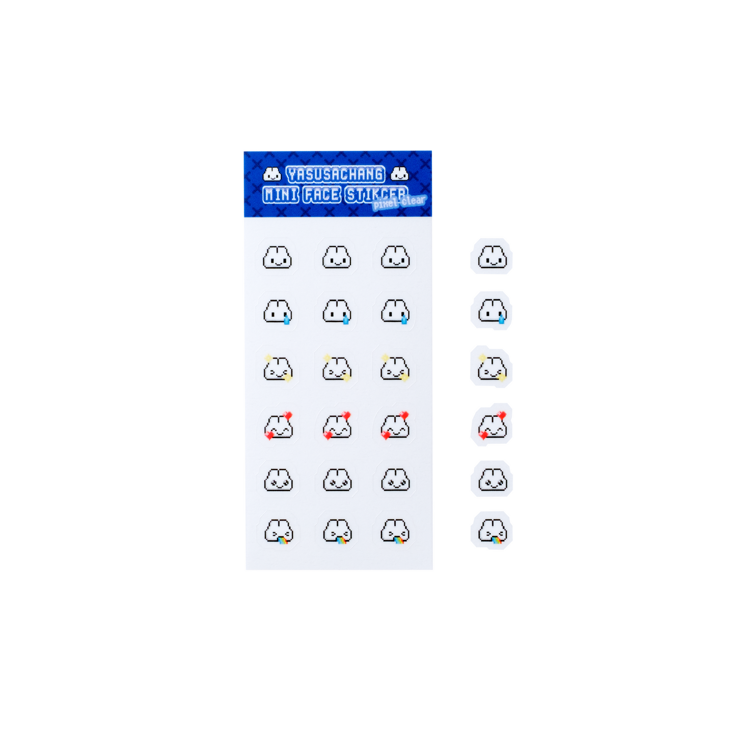 ピクセルステッカーシート