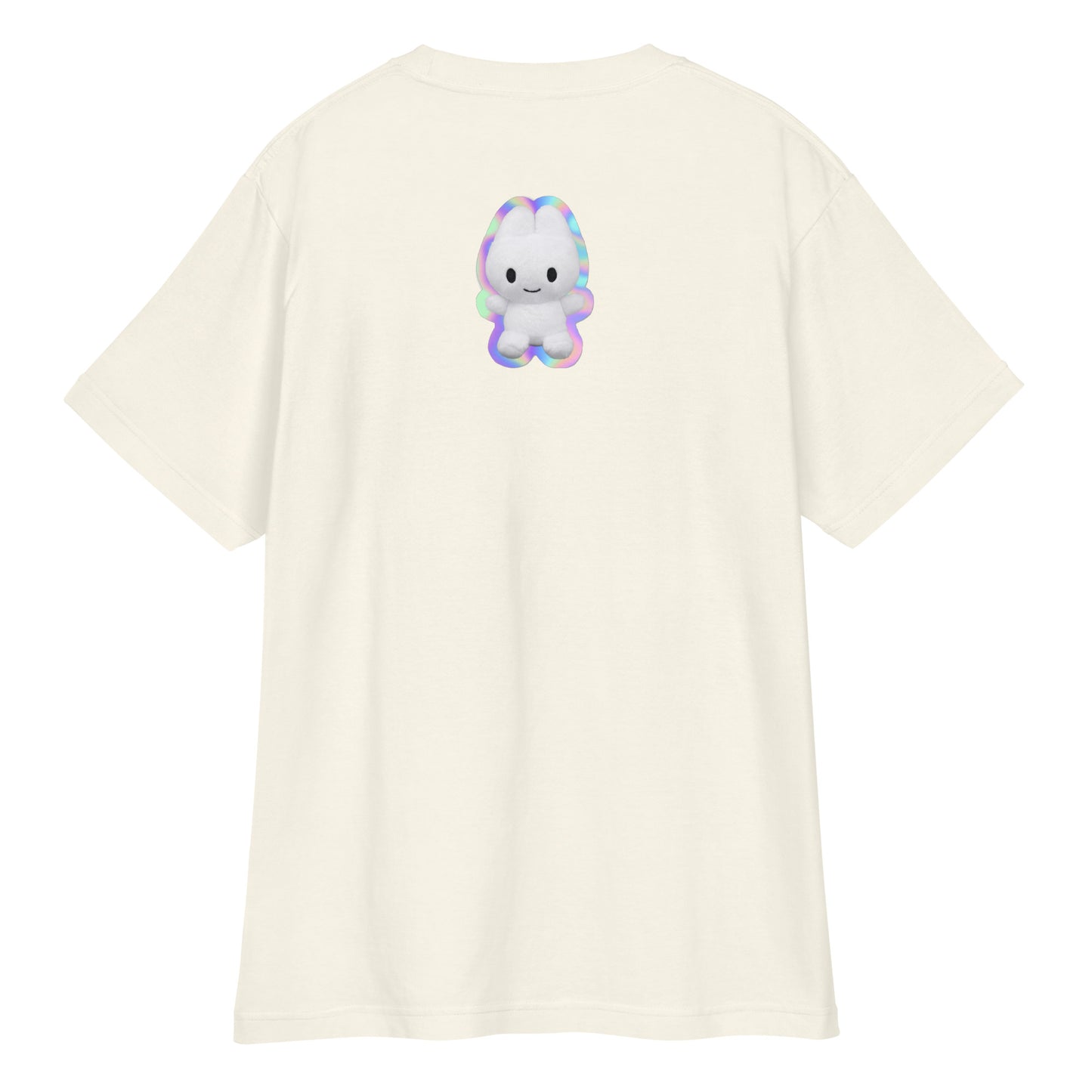 キラキラステッカー風Tシャツ（バックプリント）