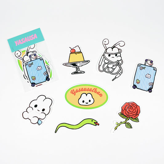 플레이크 씰 세트 Vol3 Yasusa -chan