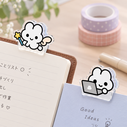 【受注生産】みまもりアクリルクリップ