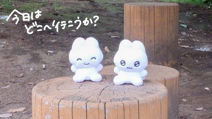 やさうさちゃん ぬいぐるみ にっこり うるうる カード セット やさうさちゃんのぬいぐるみ (にっこり) – STINGS ONLINE STORE