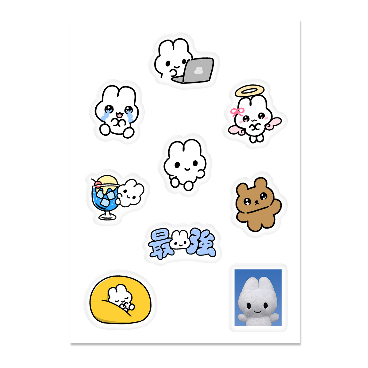 【受注生産】ぷっくりステッカー