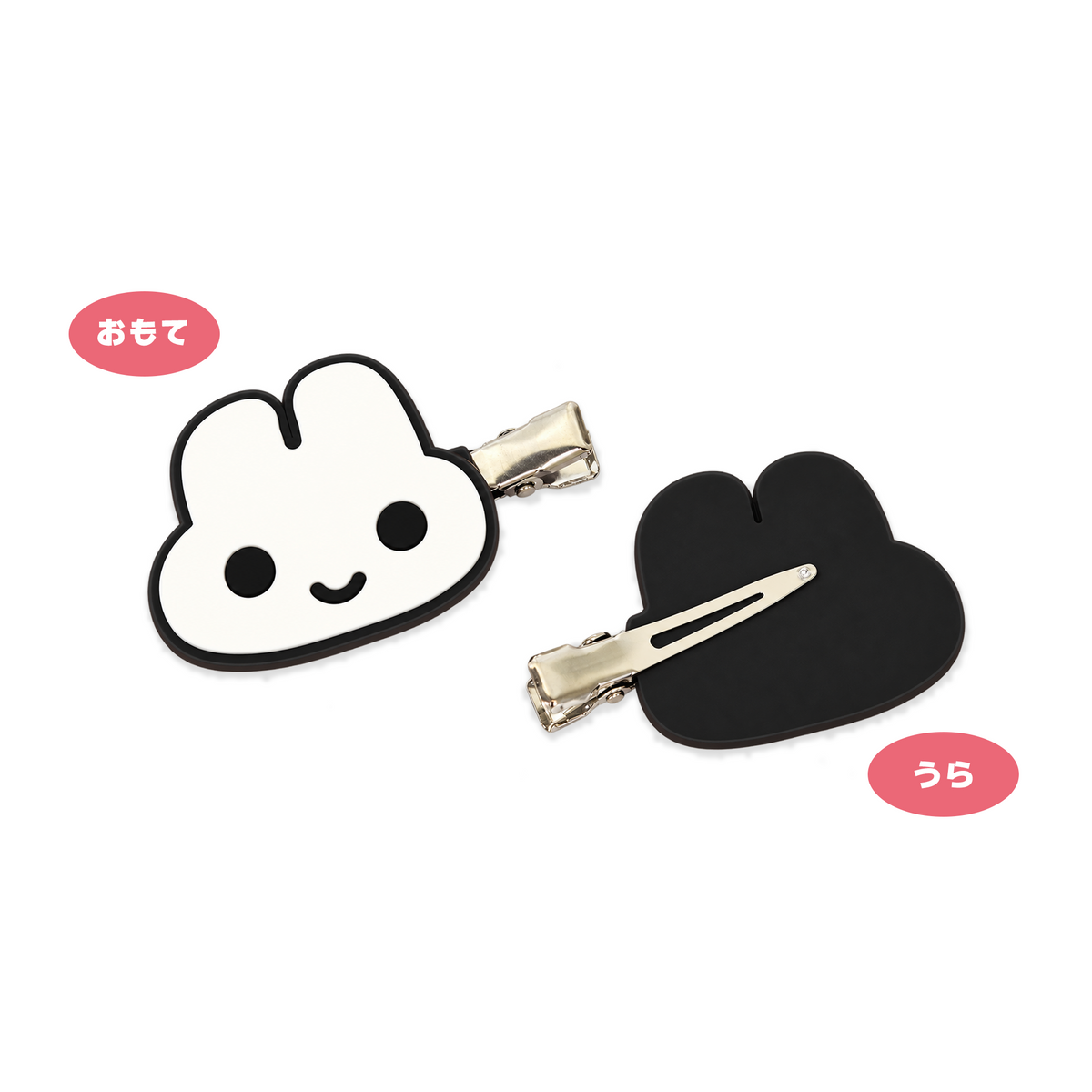 【受注生産】ラバーヘアクリップ