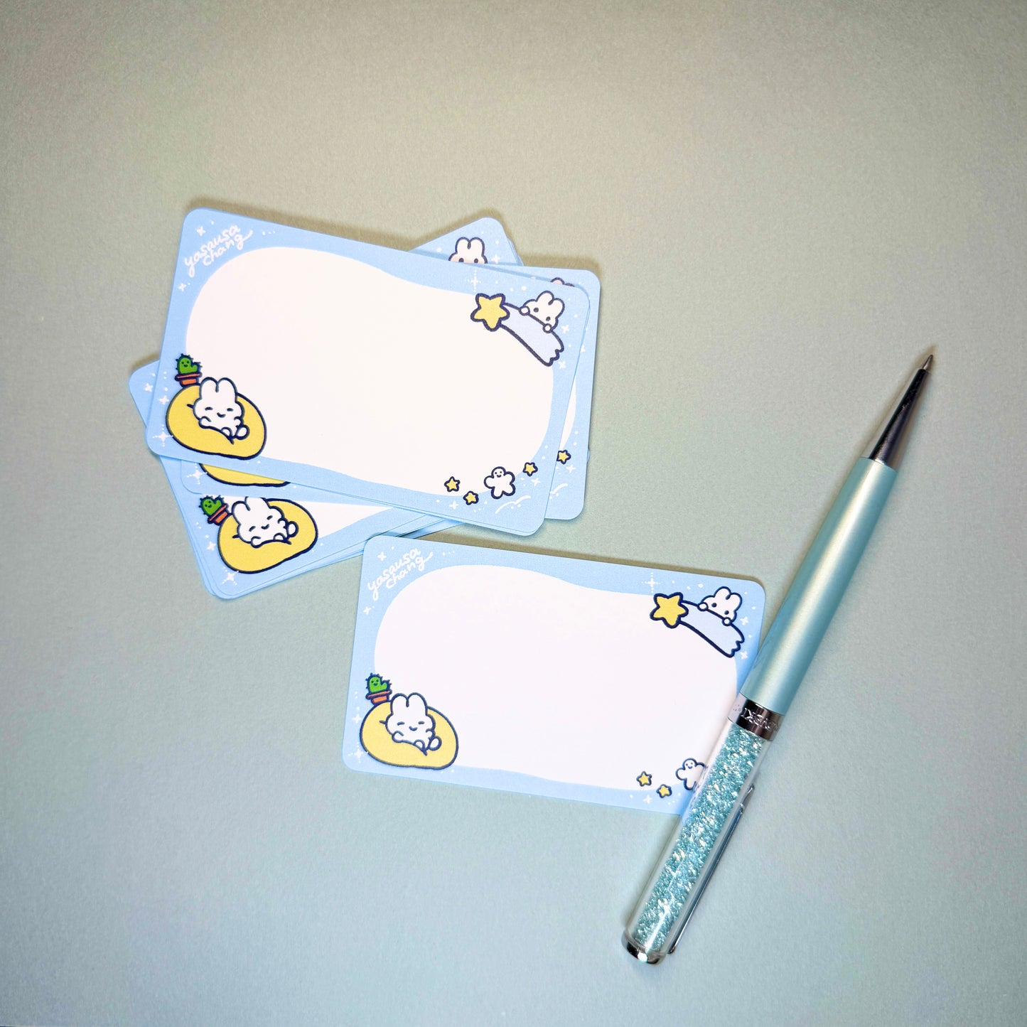 メッセージカードセット(Blue)