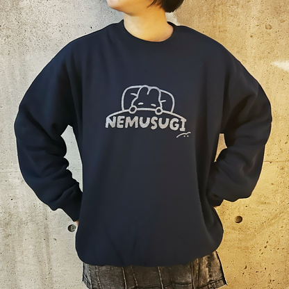 NEMUSUGI BIGシルエットスウェット