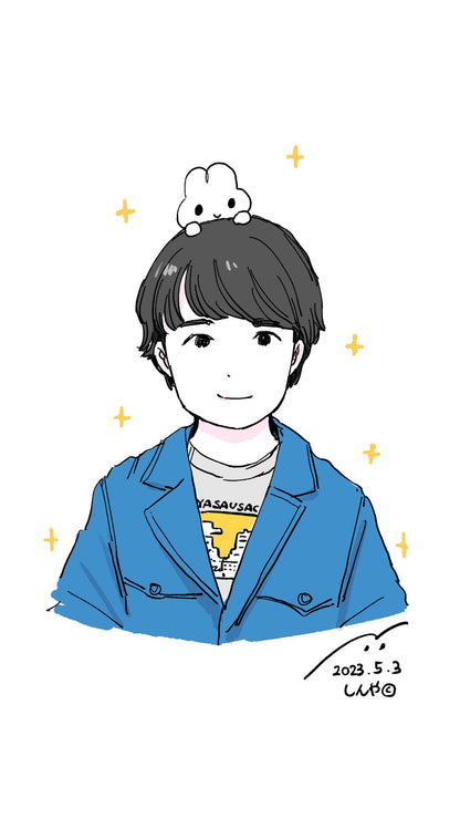 ★5/10までセール中★オンライン似顔絵屋さん（対面なし）