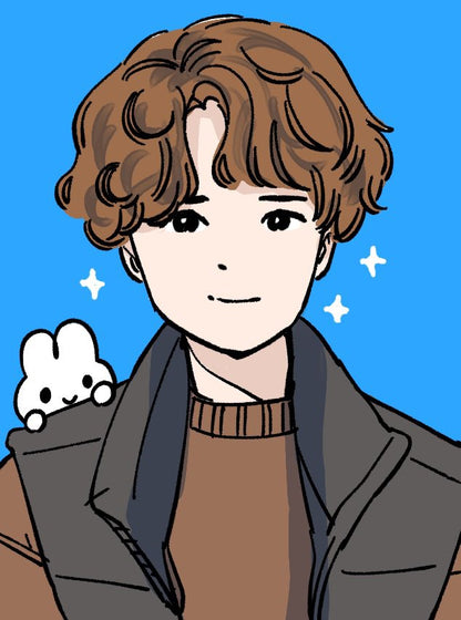 ★5/10までセール中★オンライン似顔絵屋さん（対面なし）