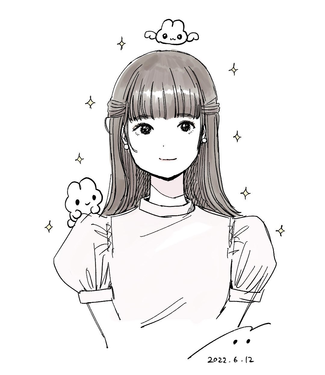 ★5/10までセール中★オンライン似顔絵屋さん（対面なし）