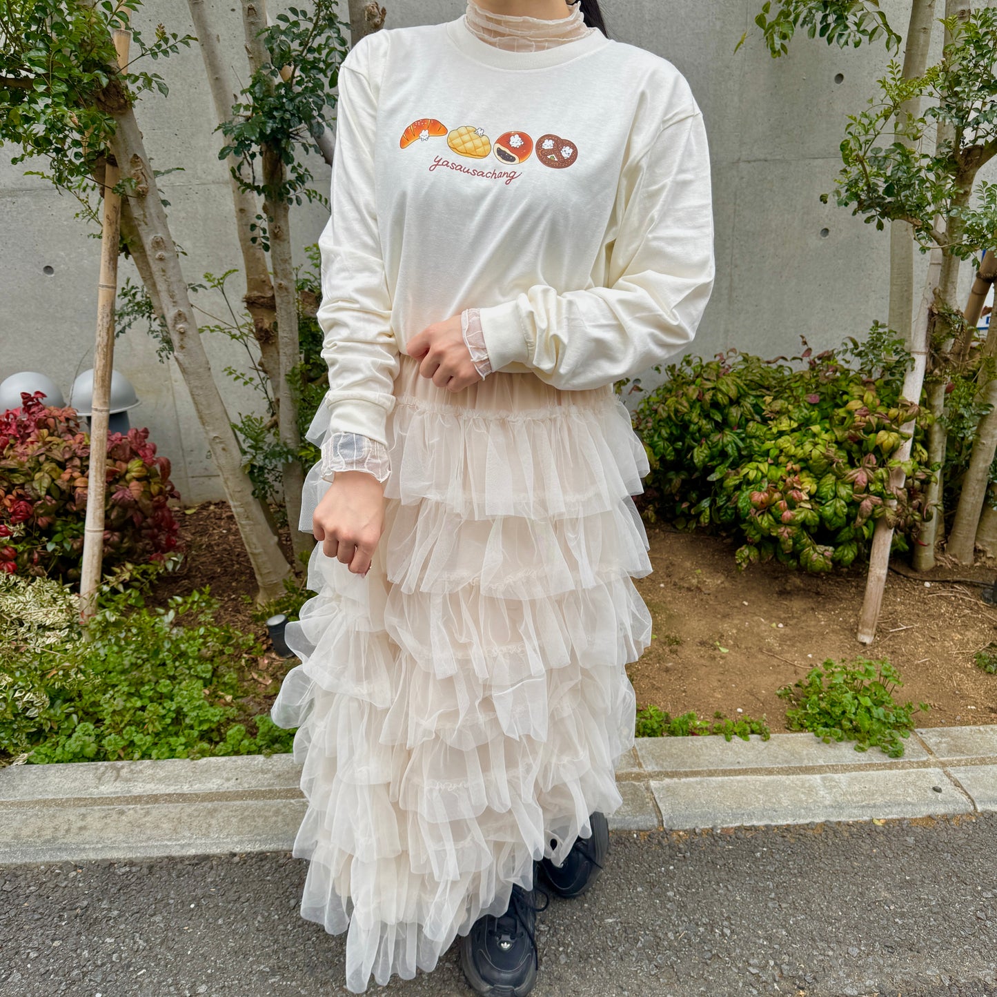 やさうさちゃんのパンやさんロンT