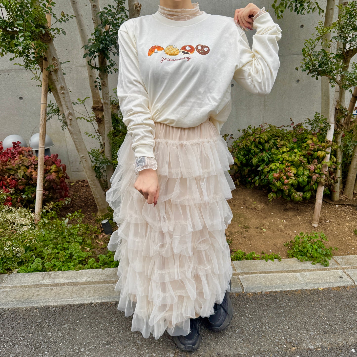 やさうさちゃんのパンやさんロンT