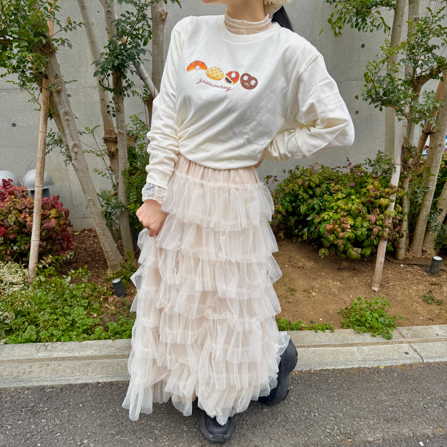 やさうさちゃんのパンやさんロンT