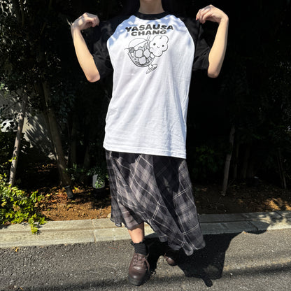 ラグランクリームソーダTシャツ