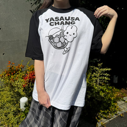 ラグランクリームソーダTシャツ