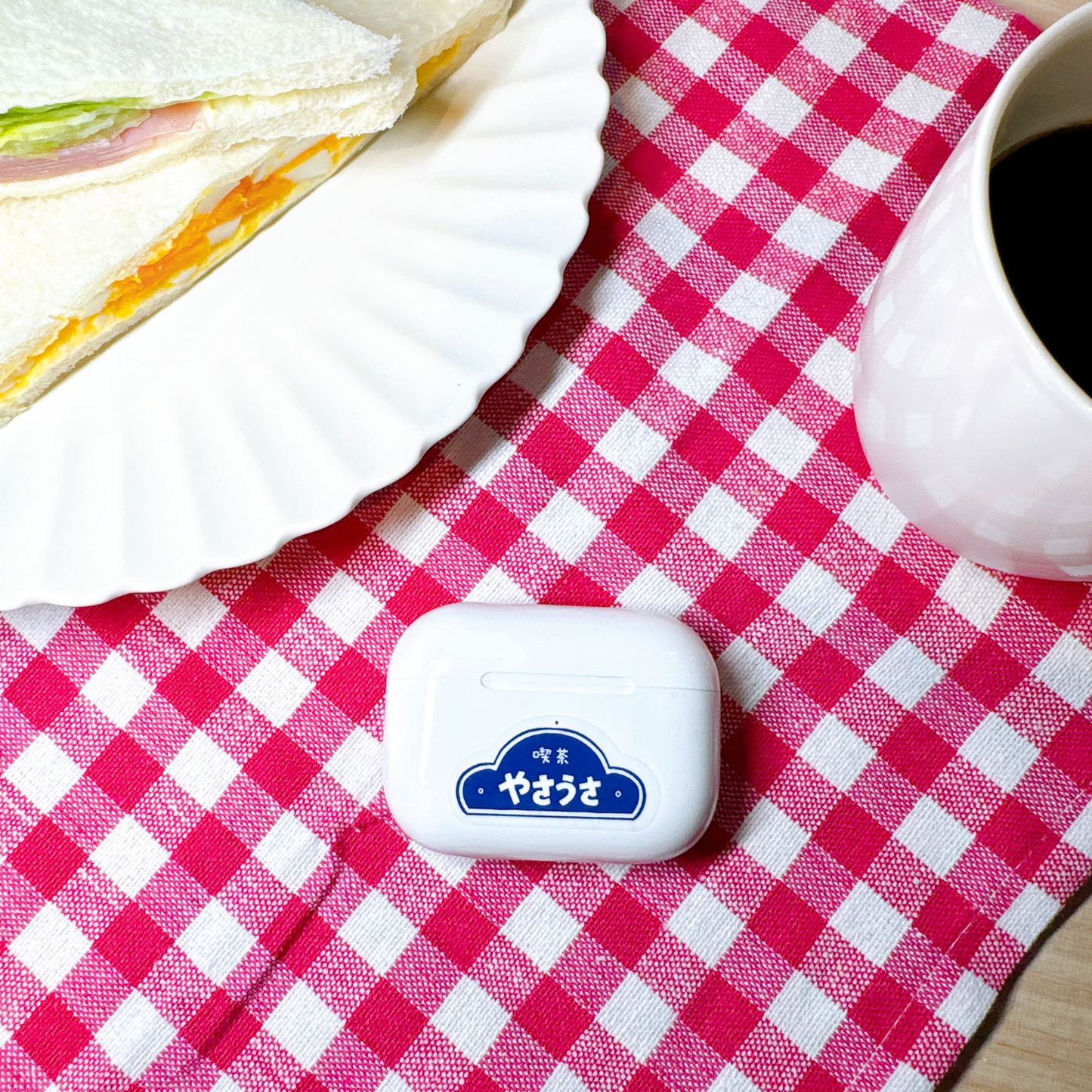 めじるしステッカーシート (喫茶やさうさ)