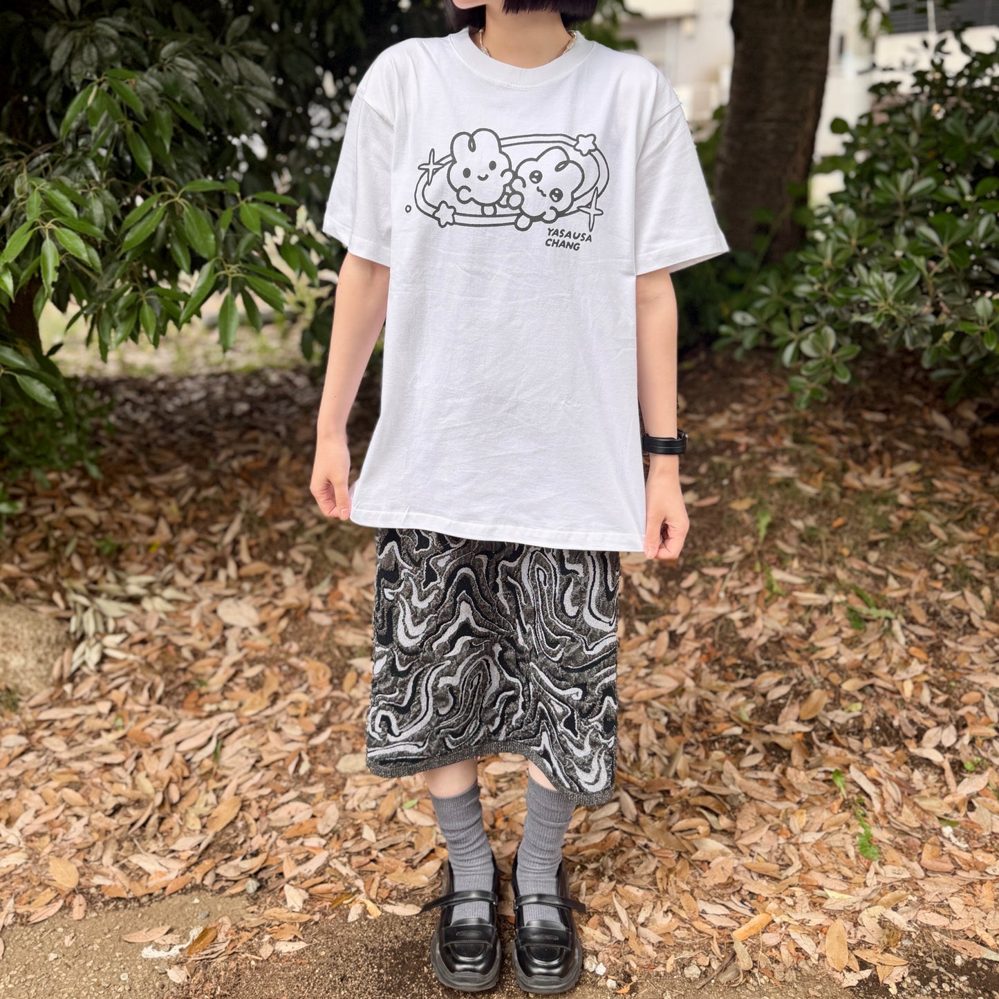 スペースリングTシャツ