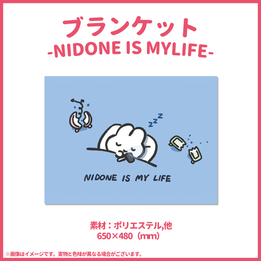 【〆12/5】やさうさちゃんのブランケット【受注生産品】