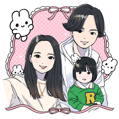 プレミアム似顔絵屋さん（対面なし）