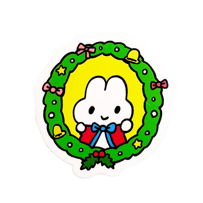 やさうさちゃんのステッカーセット （クリスマスver）