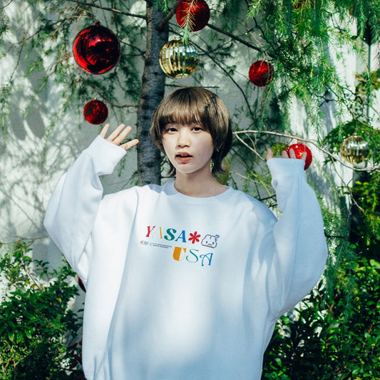 YASAUSA ロゴスウェット