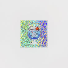 Load image into Gallery viewer, Yasusa -chan Silver Cream Soda Sticker
